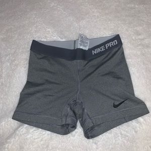 Light grey Nike pro spandex barely worn!